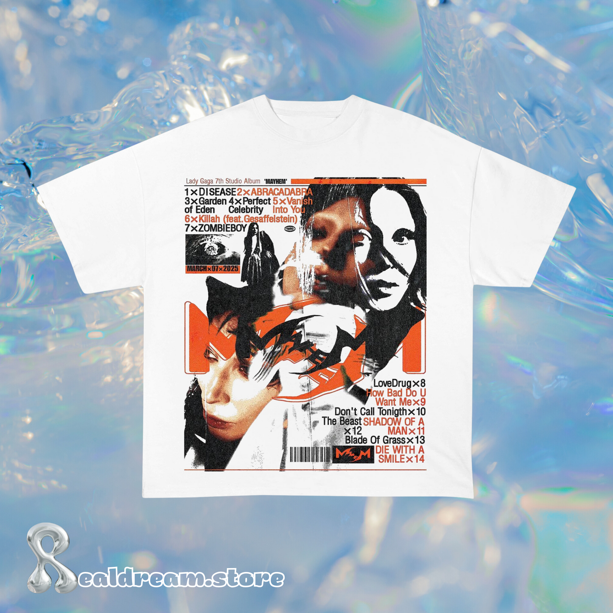 Lady Gaga Mayhem Shirt Lady Gaga The Mayhem Ball Tour 2025 Shirt